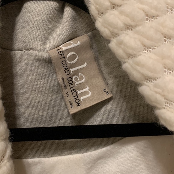 Dolan grey and white quilted sweater - Picture 2 of 8